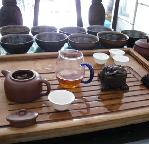 
煮老白茶